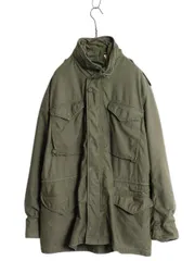 【お得なクーポン配布中!】 80s ALPHA 社製 米軍実物 US ARMY M-65 フィールド ジャケット MEDIUM REGULAR 古着 ミリタリー ヴィンテージ 3rd アルミジップ 軍物 M65のサムネイル