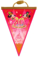 【中古】置物・装飾品 ミッキー＆ミニー(ピンク) ドリームガーランド 「東京ディズニーリゾート40周年 “ドリームゴーラウンド”」 東京ディズニーリゾート限定