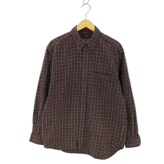 エディーバウアー Eddie Bauer 00s チェック柄フランネルシャツ メンズ JPN：M 