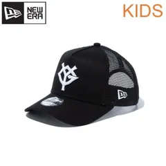 新品 NEWERA ニューエラ キッズ ユース 読売 ジャイアンツ 巨人 メッシュ キャップ CAP 帽子 9FORTY 野球 子供用 男の子 女の子 ユニセックス 黒 ブラック 正規品