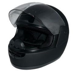 新品！ ZK-500 ヘルメットフルフェイスヘルメット【マットブラック】SG公認 PSC認可  全排気量対応 劣化防止UVカット＆キズに強いハードコート加工済み クリアーシールド付属 盗難防止金属ホルダー フリーサイズ(57～60㎝) 