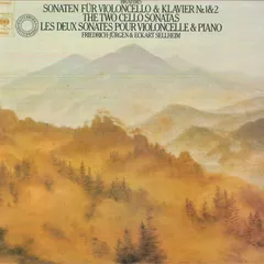 米LP Friedrich Jurgen/Eckart Sellheim Johannes Brahms/Sonaten Fur Violoncello & Klavier Nr.1&2 Etc. 76639 /00260