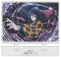 【中古】アクリルスタンド・アクリルパネル 冨岡義勇 忘れじの一刀 描き下ろしアクリルスタンド 「鬼滅の刃 キャラクター絵巻カフェ in ufotable Cafe」