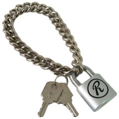 Sid "Ｒ" Bracelet【Ｓ】シド ヴィシャス 南京錠 ブレスレット イギリス LONDON 直輸入