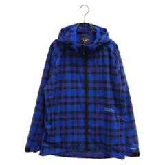 UNIFORM EXPERIMENT (ユニフォームエクスペリメント) 22AW HURLEY PHANTOM PLAID JACKET ハーレー チェック柄シェルジャケット ブルー UE-222061のサムネイル