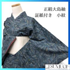 未使用 小紋反物 紬 琉球絣 十字絣 七彩 着物 053a d - メルカリ