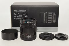 【特上品】 Voightlander フォクトレンダー APO-LANTHAR 50mm F2 Aspherical Eマウント用　＃8352