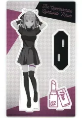 【中古】アクリルスタンド・アクリルパネル 中野二乃 NINO Big acrylic stand(アクリルスタンド) 「映画 五等分の花嫁 BLACK COLLECTION by ZOZOTOWN」