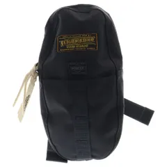 NEIGHBORHOOD (ネイバーフッド) ×PORTER ポーター ナイロンウエストバッグ クロスボディバック ブラック