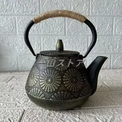 南部鉄器 新品未使用品 急須 鉄瓶 茶釜 Yahoo!オークション -「南部鉄器 急須 鉄瓶」(アンティーク