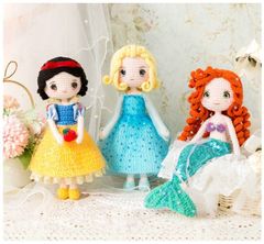 ハンドメイド　プリンセス　あみぐるみ　レシピ