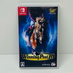 【飾磨店】 中古 | コーエー ゲームソフト 通常）ウイニングポスト１０ Nintendo Switch シミュレーション 2023年製 HAC-P-BAFPA 【646】