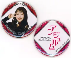 【中古】バッジ・ピンズ 笠原桃奈(アンジュルム) ソロビジュアル缶バッジ2個セット 「愛されルート A or B？」