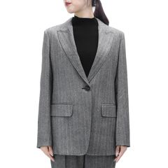 【MaxMara STUDIO / マックスマーラ ステュディオ】レディース ジャケット (ERBERT 2426046052 GREY 010) グレー アウター 24AW [新品]