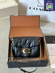 CoachのSquare Tabby/ハンドバッグ、バックパック、小銭入れ、手首バッグ、ショルダーバッグ、-WTO輸入-WTO輸入1-ST41