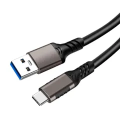 【迅速発送】USB Type-C ケーブル 2M USB-C & USB-A ケーブル 【PD対応 60W急速充電/ USB 3.2 Gen2標準 10Gbpsデータ転送】QuickCharge3.0対応 タイプc多機種対応 (2M 1)