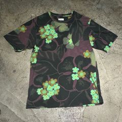 最終処分！ドリスヴァンノッテン★水色×花プリント　半袖Tシャツ 最終処分！ドリスヴァンノッテン☆水色×花プリント 半袖Tシャツ