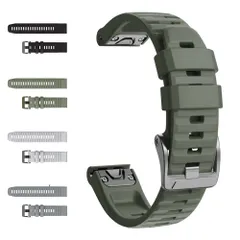 新品 Fenix 5 Fenix Fenix 5 Fenix Plus Forerunner Fenix 935 Pro Forerunner 945 6 Approach S60 6 Approach 7 S62 MARQ 22mm Quatix バンド 5のサムネイル