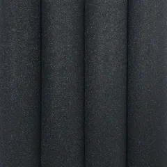 【在庫セール】グリッターシート/シールタイプ きらきら ラメで目立つ! A4サイズ 応援うちわ 素材 DIY手芸用 10枚セット (ブラック)