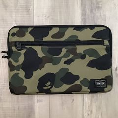 PORTER × BAPE camo MacBook Air Sleeve for 11インチ クラッチ バッグ a bathing ape エイプ ベイプ アベイシングエイプ ポーター