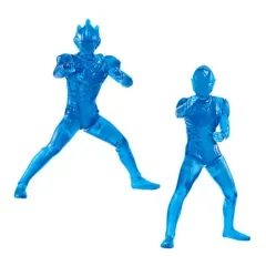 【中古】トレーディングフィギュア A(ウルトラマンエックス ブルークリアver.・ウルトラマンデッカー ブルークリアver.) 「HGソリッド ニュージェネレーション ウルトラマン」