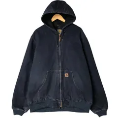古着 00年代 カーハート Carhartt アクティブジャケット ダックフルジップパーカー メンズXL相当/eaa555306