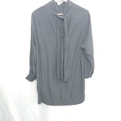 ◇ ⊂Φ SENSE OF PLACE センスオブプレイス 長袖 ブラウス サイズF ブラック レディース E  【1502060015189】