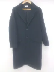 ◇ WYM LIDNM ウィム バイ リドム ロング丈 長袖 コート サイズS ネイビー メンズ P  【1304100003718】