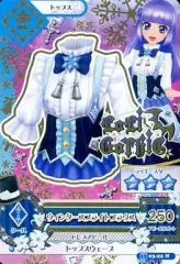 【中古】アイカツDCD 15 03-22[ノーマル]：ウィンタースプライトブラウス/氷上すみれ