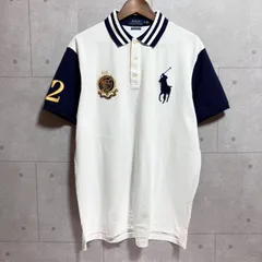 ポロバイラルフローレン　スウェット　トラックジャケット　エンブレム　L 美品 ポロバイラルフローレン スウェット トラックジャケット