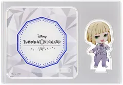 【中古】コースター ルーク・ハント アクリルスタンドコースター＜ポムフィオーレ寮＞ 「ディズニー ツイステッドワンダーランド×OH MY CAFE(2023)」 ドリンクメニュー有償特典