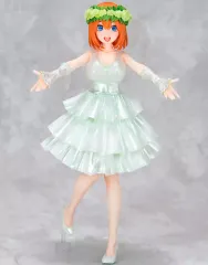 【中古】フィギュア 中野四葉 ウェディングVer. 「五等分の花嫁∬」 あみあみ×AMAKUNI 1/7 塗装済み完成品 あみあみ限定