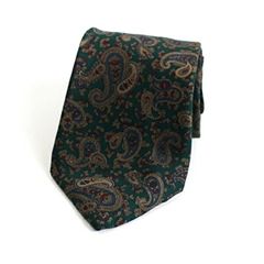 バーバリー シルク ネクタイ ペイズリー 中古 Aランク Burberrys