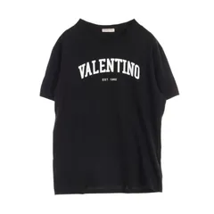 ヴァレンチノ Valentino カットソー ブラック コットン Tシャツ ユニセックス Used Bのサムネイル