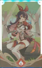 miHoYo 七聖召喚ランダムフォトカード アンバー