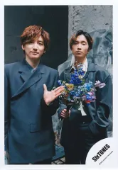 【中古】生写真(ｼﾞｬﾆｰｽﾞ) SixTONES/京本大我・田中樹/上半身/シングル「わたし」MV＆ジャケ写オフショット/公式生写真