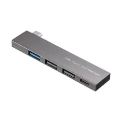 【新品・7営業日以内発送】サンワサプライ USB-3TCH21SN USB Type－C コンボ スリムハブ USB3TCH21SN【沖縄離島販売不可】