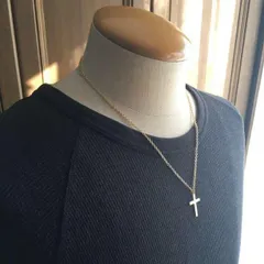 クロスネックレス ゴールド メンズ レディース ネックレス アクセサリー