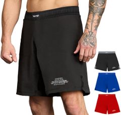 새로운 아이템 Elite 스포츠 블랙 잭 시리즈 싸움 반바지 UFC MMA, BJJ, 무에타이, 안아, no-gi, 킥복싱, 복싱 반바지 X-Large 블랙 [블랙] [XL]
