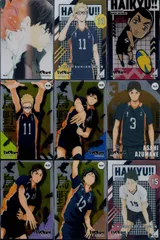 ux155 カード ハイキュー  クリアカードコレクション まとめ クリア 月島蛍 山口忠 影山飛雄 日向翔陽  赤木路成  5 9 82 15 2 55 105 63 08 8 