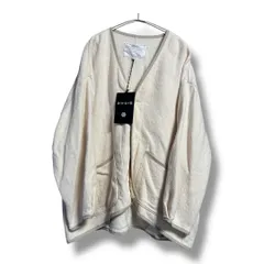 未使用品 タグ付き Brocante ブロカント 撚杢アムンゼン 裏起毛カルディガン ジャケット タグ付き 38-02212 上着 長袖 羽織り アウター ノーカラー モコモコ レディース サイズ2 アイボリー 秋 セントラルパーク店 溝北久K516Y