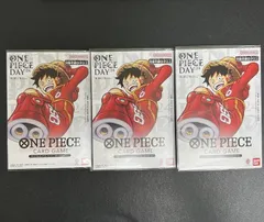 【中古美品】 ワンピース カードゲーム プレミアムカード コレクション ONE PIECE DAY 24 ３つセット トレーディングカード 【080-250919-em-12-min】
