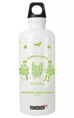[중고] 머그컵·탕만 엘렌 & 리바이 Botania SIGG 콜라보 트래블러 병 [진격의 거인]