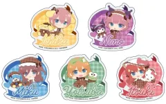 【新品】バッジ・ビンズ 【BOX】おなまえプレートバッジ 五等分の花嫁∽×サンリオキャラクターズ 01.ミニキャライラスト