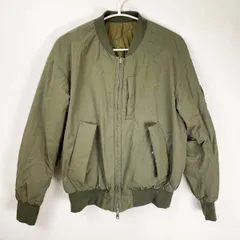 GLOBAL WORK グローバルワーク リバーシブル キルティング MA-1 ジャケット S グリーン GW317523AD メンズ