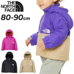  ノースフェイス 裏フリースジャケット ベビーウェア 80cm 90cm THE NORTH FACE コンパクトノマドジャケット 用 アウター はっ水 防風 ベビー服 ウェア   /NPB72451