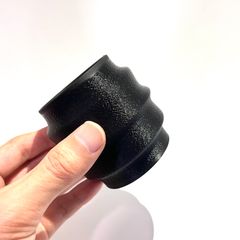3Dプリンター鉢 / No.010 ろくろ鉢