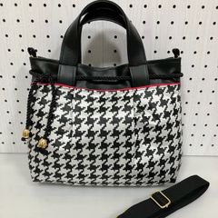 ハンドメイド＊2WAYバッグ ジャガード千鳥格子(911)