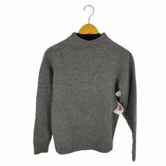 モリスアンドサンズ MORRIS&SONS スコットランド製 モックネックニット メンズ 表記無 