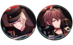 【中古】バッジ・ピンズ 棗巳波＆御堂虎於 缶バッジセット(2個セット) ZOOL記念日 「アイドリッシュセブン(原作版)」